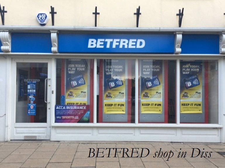 Betfred shop in Diss